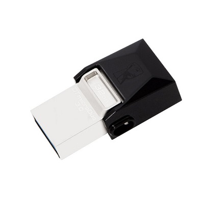 金士頓（Kingston）32GB OTG USB3.0 U盤 黑色 雙接口設(shè)